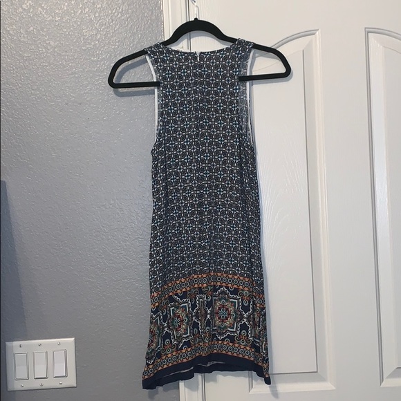 Patterned flowy summer dress - Picture 2 of 2